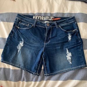 Hydraulic Jean Shorts